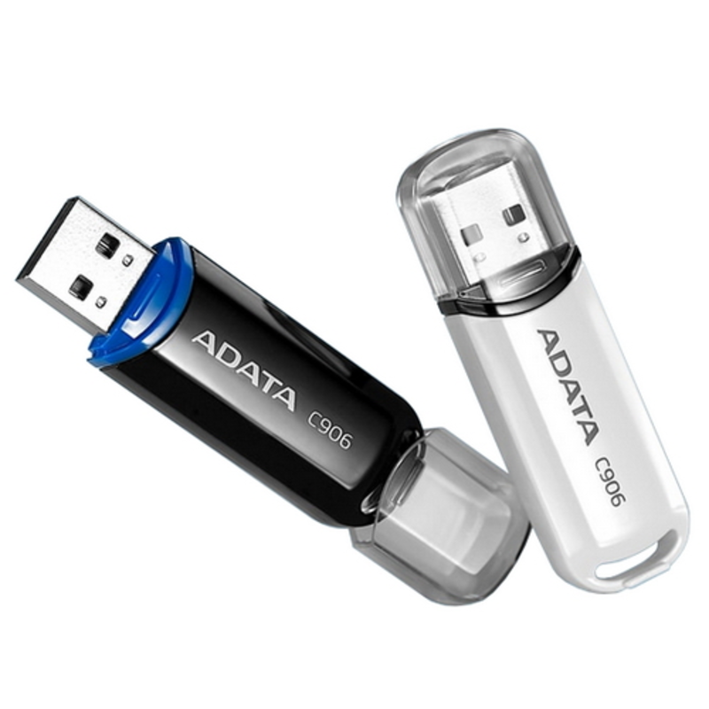 Носитель информации A-DATA Flash Drive 16Gb С906 AC906-16G-RBK {USB2.0, Black}