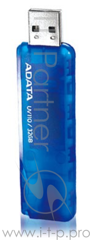 Носитель информации A-DATA Flash Drive 32Gb UV110 AUV110-32G-RBL {USB2.0, Blue}