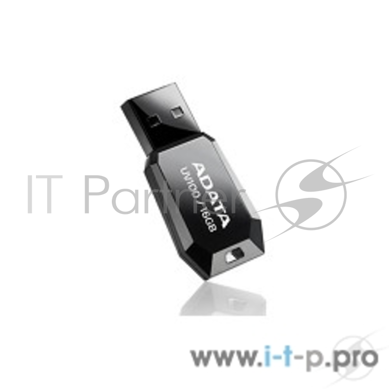 Носитель информации A-DATA Flash Drive 32Gb UV100 AUV100-32G-RBK {USB2.0, Black}