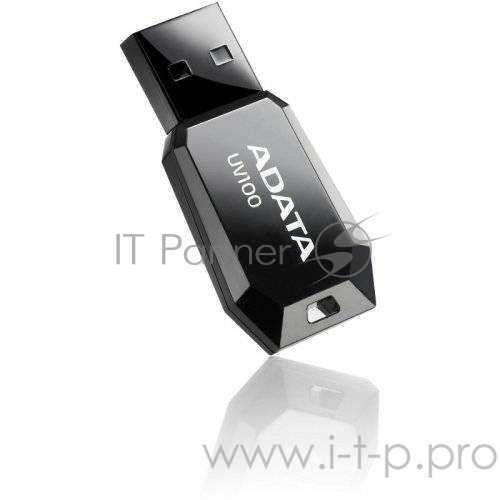 Носитель информации A-DATA Flash Drive 32Gb UV100 AUV100-32G-RBK {USB2.0, Black}