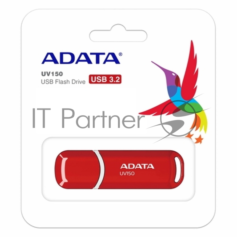 Носитель информации A-DATA Flash Drive 32Gb UV150 AUV150-32G-RRD {USB3.0, Red}