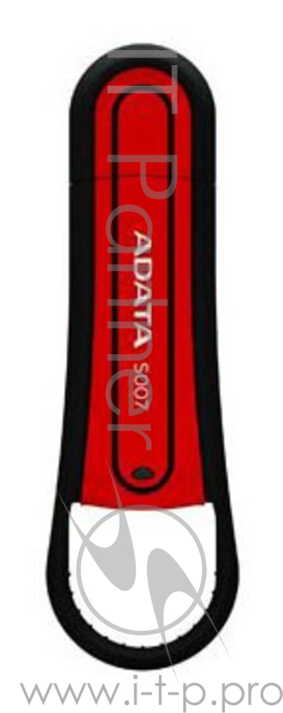 Носитель информации A-DATA Flash Drive 16Gb С008 AC008-16G-RKD {USB2.0, Black-Red}