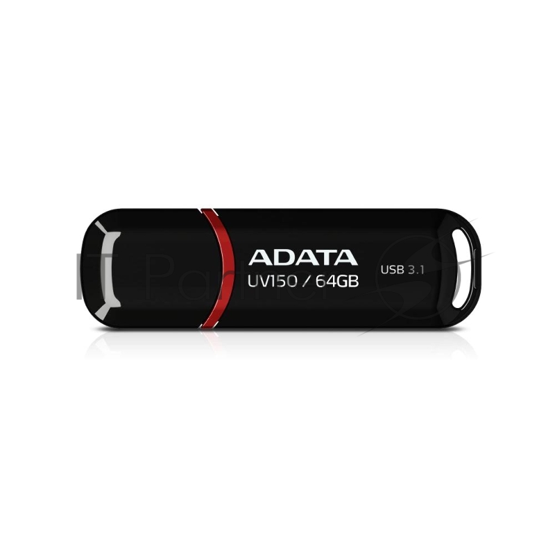 Носитель информации A-DATA Flash Drive 64GB UV150 AUV150-64G-RBK {USB3.0, Black}