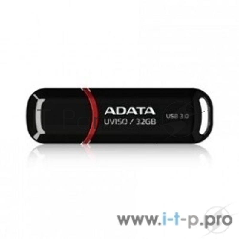 Носитель информации A-DATA Flash Drive 32Gb UV150 AUV150-32G-RBK {USB3.0, Black}