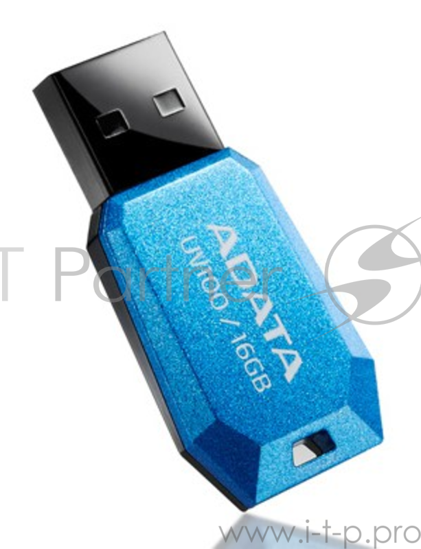 Носитель информации A-DATA Flash Drive 16Gb UV100 AUV100-16G-RBL {USB2.0, Blue}