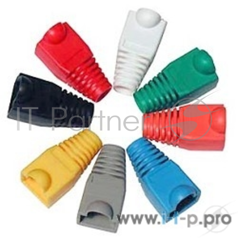 Монтажное оборудование Hyperline BOOT-BL Изолирующий колпачок для разъемов RJ-45, синий