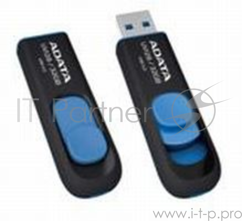 Носитель информации A-DATA Flash Drive 16Gb UV128 AUV128-16G-RBY {USB3.0, Black-Yellow}