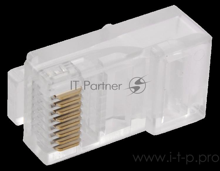 ITK Разъём RJ-45 UTP для кабеля кат.5Е, 8P8C Разъём RJ-45 UTP для кабеля кат.5Е, 8P8C