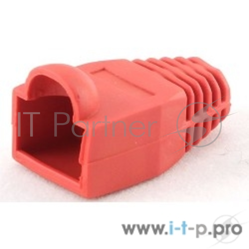 Коннектор Колпачок изолирующий RJ45, красный (100шт.)