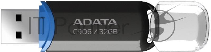 Носитель информации A-DATA Flash Drive 32Gb C906 AC906-32G-RBK {USB2.0, Black}