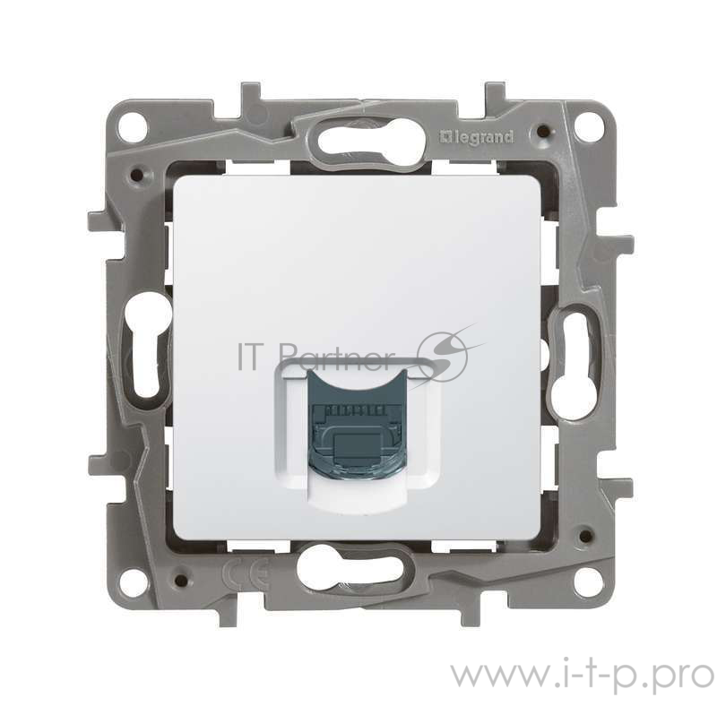 Розетка ETIKA RJ45 кат.5 UTP, бел.
