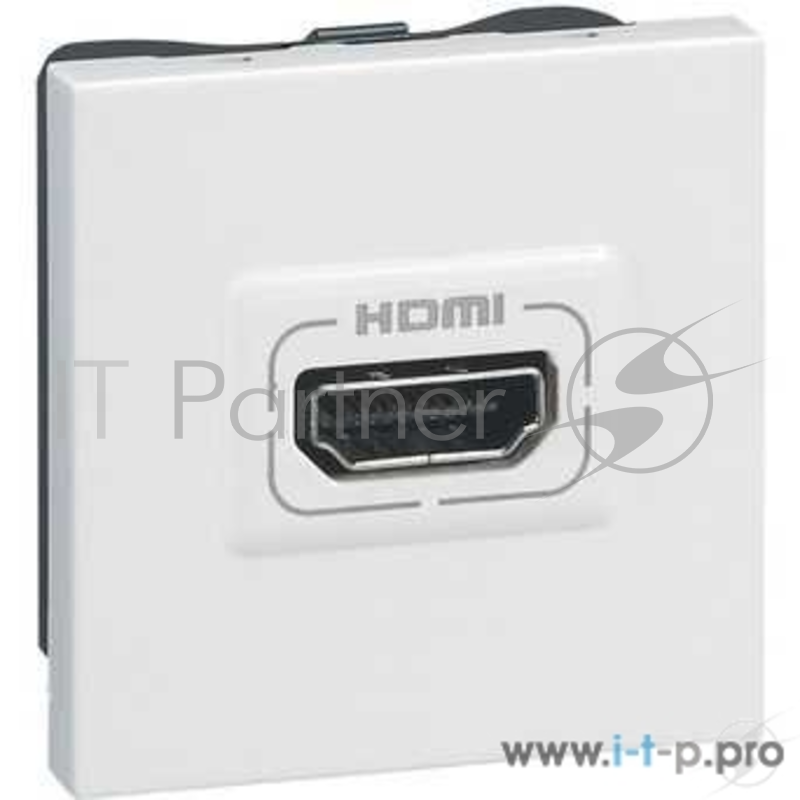Аксессуары Legrand 78768 АУДИО- И ВИДЕОРОЗЕТКА - ПРОГРАММА MOSAIC - HDMI - 2 МОДУЛЯ - БЕЛЫЙ