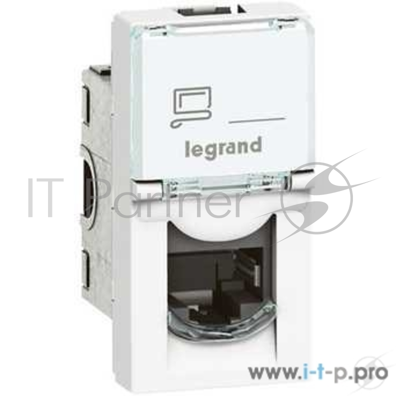 Аксессуары 76562 РОЗЕТКА RJ 45 - ПРОГРАММА MOSAIC - КАТЕГОРИЯ 6 - FTP - 1 МОДУЛЬ - БЕЛЫЙ - LCS2