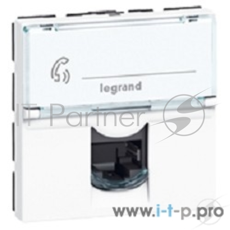 Аксессуары Legrand 76565 РОЗЕТКА RJ 45 - ПРОГРАММА MOSAIC - КАТЕГОРИЯ 6 - FTP - 2 МОДУЛЯ - БЕЛЫЙ - LCS2