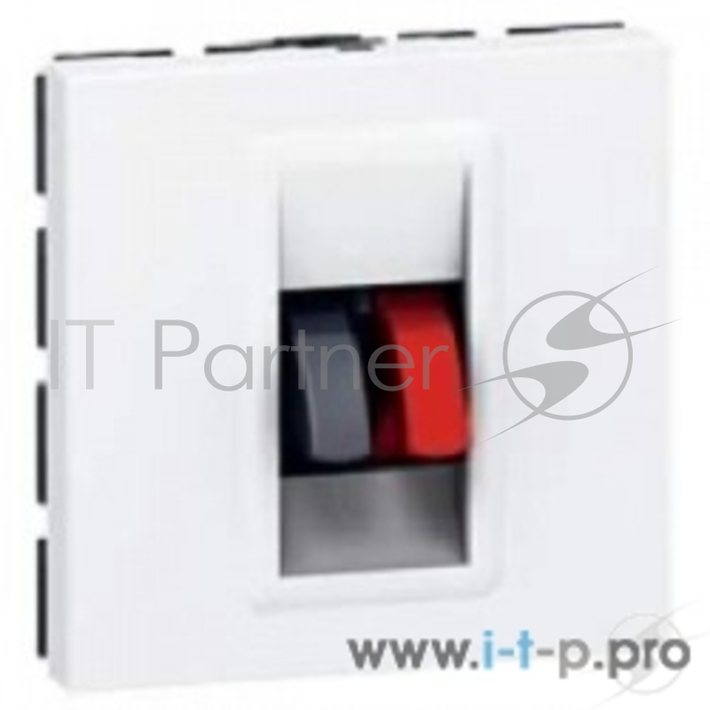Аксессуары Legrand 78751 Mosaic Розетка колонки (2 мод.)