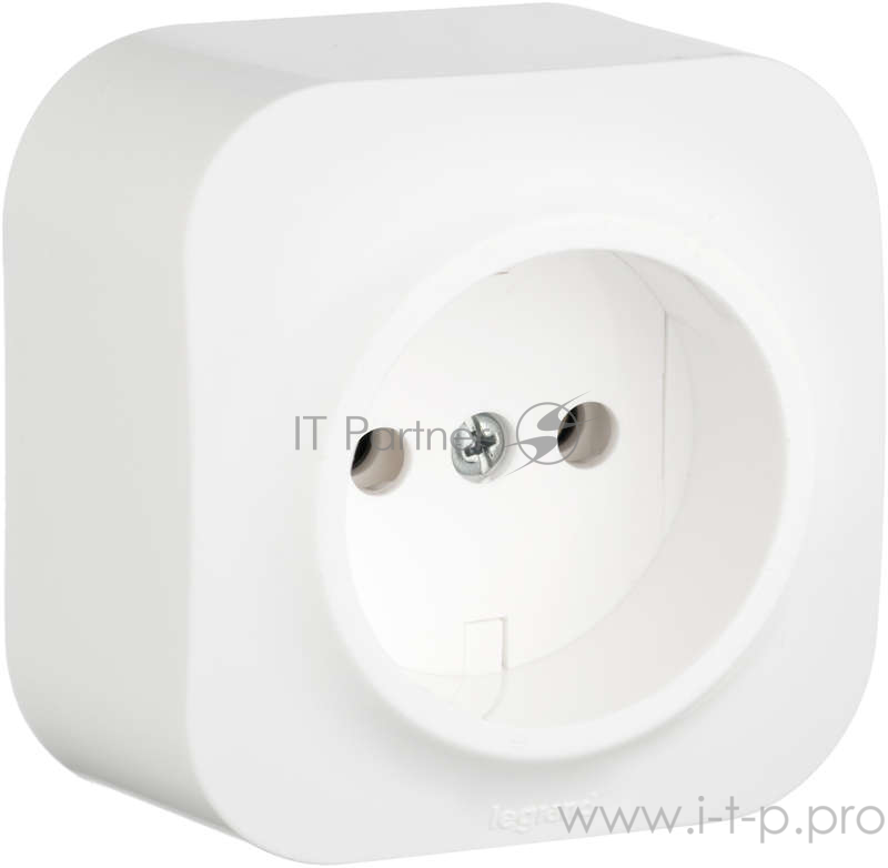 Электроустановочные изделия Legrand Legrand 782210 Розетка без заземления без шторок (Белая)