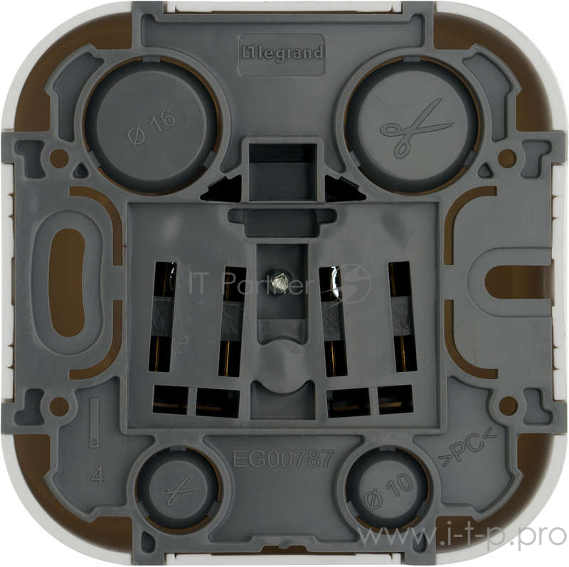 Электроустановочные изделия Legrand Legrand 782210 Розетка без заземления без шторок (Белая)