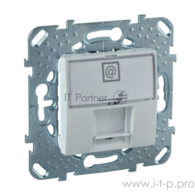 КОМПЬЮТЕРНАЯ РОЗЕТКА 1ХRJ45 КАТ. 5Е БЕЛ КОМПЬЮТЕРНАЯ РОЗЕТКА 1ХRJ45 КАТ. 5Е БЕЛ