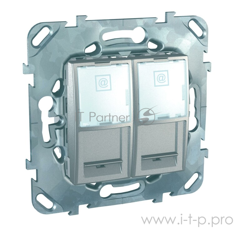 КОМПЬЮТЕРНАЯ РОЗЕТКА 2ХRJ45 КАТ. 5Е КОМПЬЮТЕРНАЯ РОЗЕТКА 2ХRJ45 КАТ. 5Е