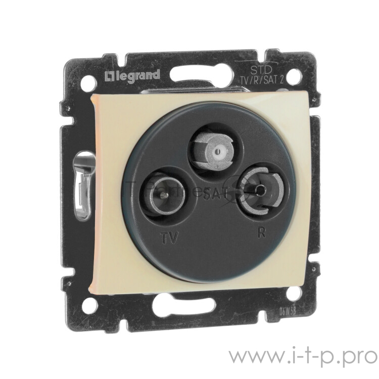 Розетка Valena розетка TV-RD-SAT-конечн./сл.кость