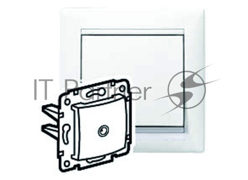 Электроустановочные изделия Legrand Legrand 774430 Розетка TV Valena концевая 2400МГц 10Дб (белая)