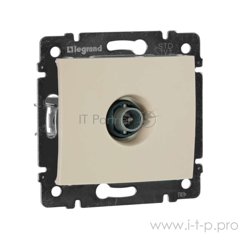 Электроустановочные изделия Legrand Legrand 774330 Розетка TV Valena концевая 2400МГц 10Дб (слоновая кость)