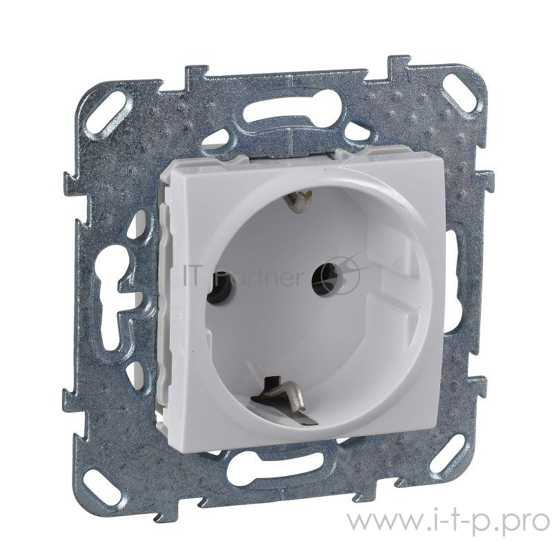 РОЗЕТКА С З/К (ВИНТ. ЗАЖИМ) БЕЛЫЙ РОЗЕТКА С З/К (ВИНТ. ЗАЖИМ) БЕЛЫЙ