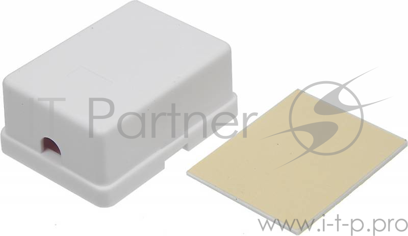 Розетка TWT (TWT-SS2-1212-WH) Телефонная настенная 2 порта 6P4C. винтовая