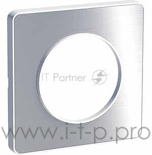 Рамка 1пост полиров алюм ODACE Рамка 1пост полиров алюм ODACE