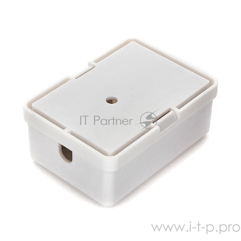 Розетка телефонная TA-101 RJ-11 (6P4C) внешняя 1 порт, белая