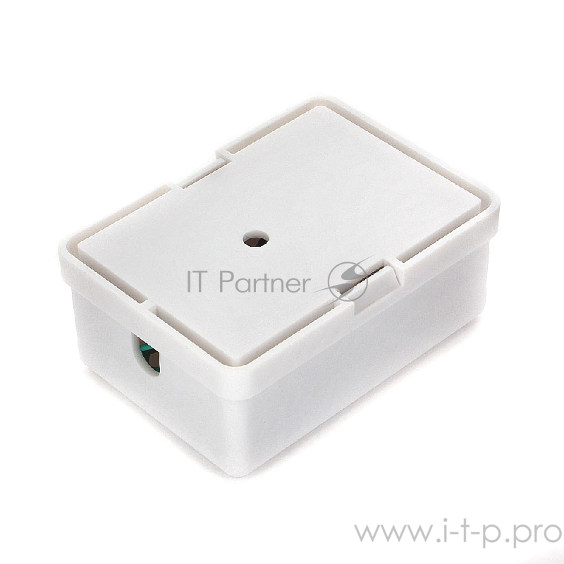 Розетка телефонная TA-102 RJ-11 (6P4C) внешняя 2 порта, белая