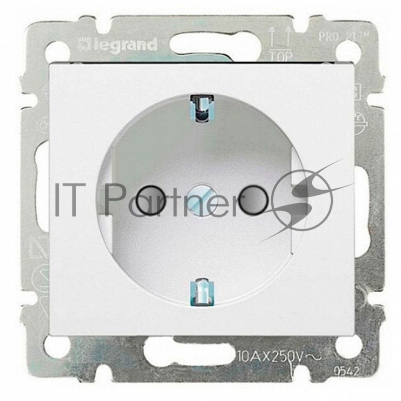 Розетка Valena 2К+З авт шт БЕЛ Valena Розетка 2К+З авт шт БЕЛ