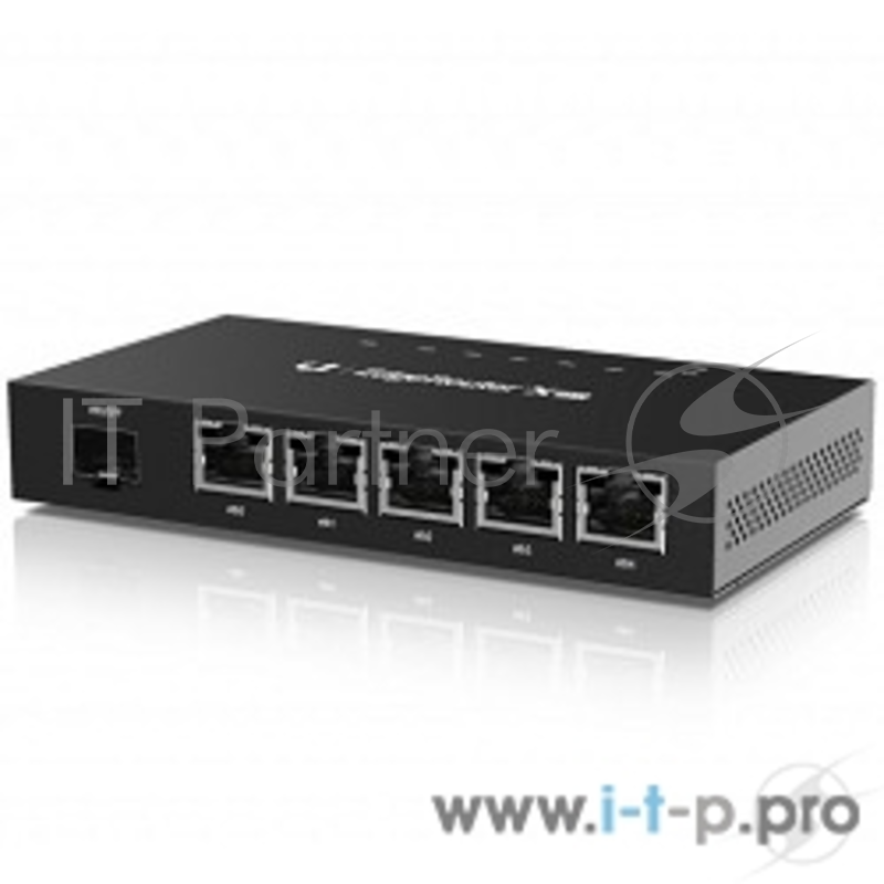 Сетевое оборудование UBIQUITI ER-X-SFP Маршрутизатор 5x Ethernet, 1x SFP, раздача PoE