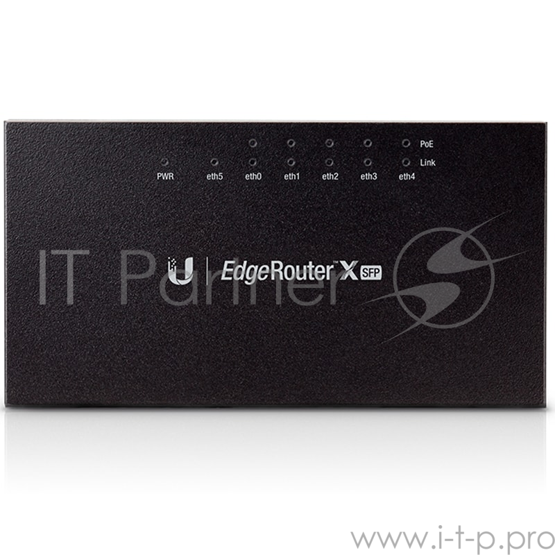 Сетевое оборудование UBIQUITI ER-X-SFP Маршрутизатор 5x Ethernet, 1x SFP, раздача PoE
