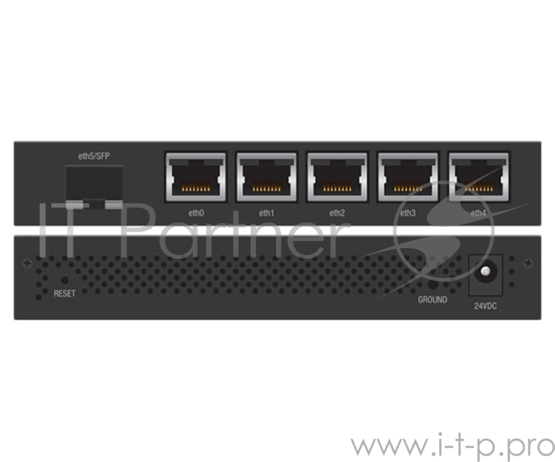 Сетевое оборудование UBIQUITI ER-X-SFP Маршрутизатор 5x Ethernet, 1x SFP, раздача PoE