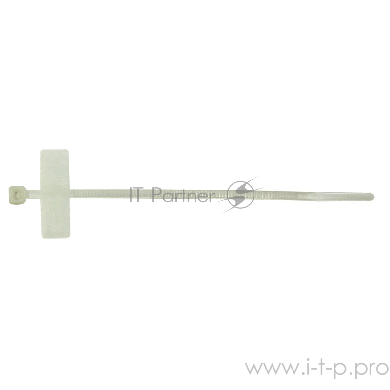 Аксессуар Стяжки MPT-210x2.5 пластиковые 210 мм х 2.5 мм с площадками для маркировки (100 шт.)(MPT-210x2.5)