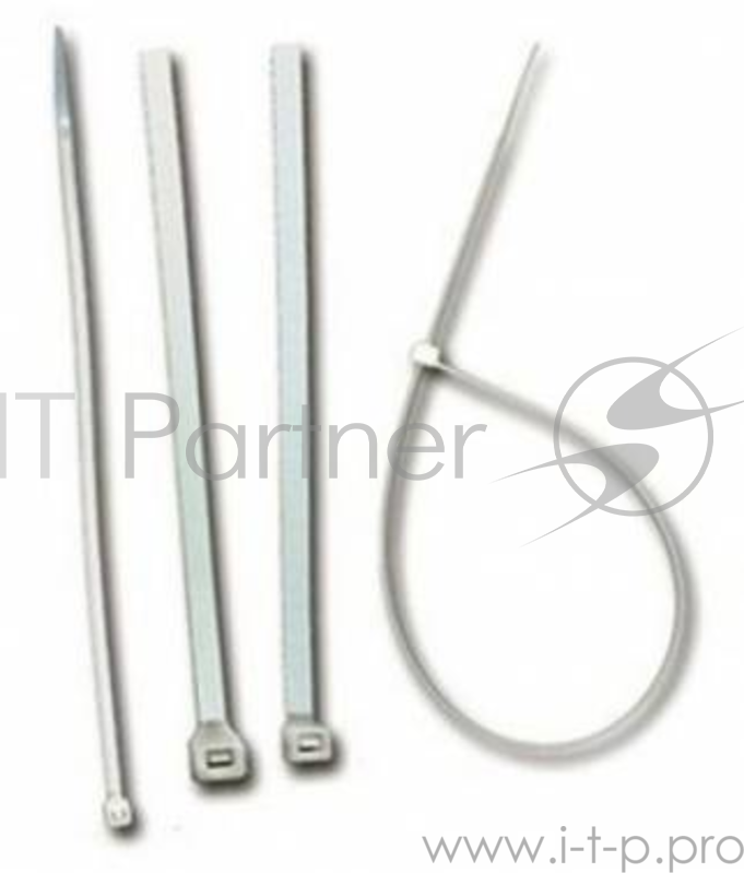 Стяжка пластиковая Lanmaster TWT-CV-380 380x4.8мм (упак:100шт) нейлон внутри помещений