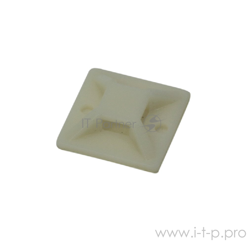 Аксессуар Площадка самоклеящаяся SAP-30 под хомуты 30*30мм, белая (20 шт.)