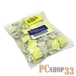 Аксессуар 5bites Площадка (самокл.) CTM2020-100WH для крепления стяжек, 20x20 мм., 100шт