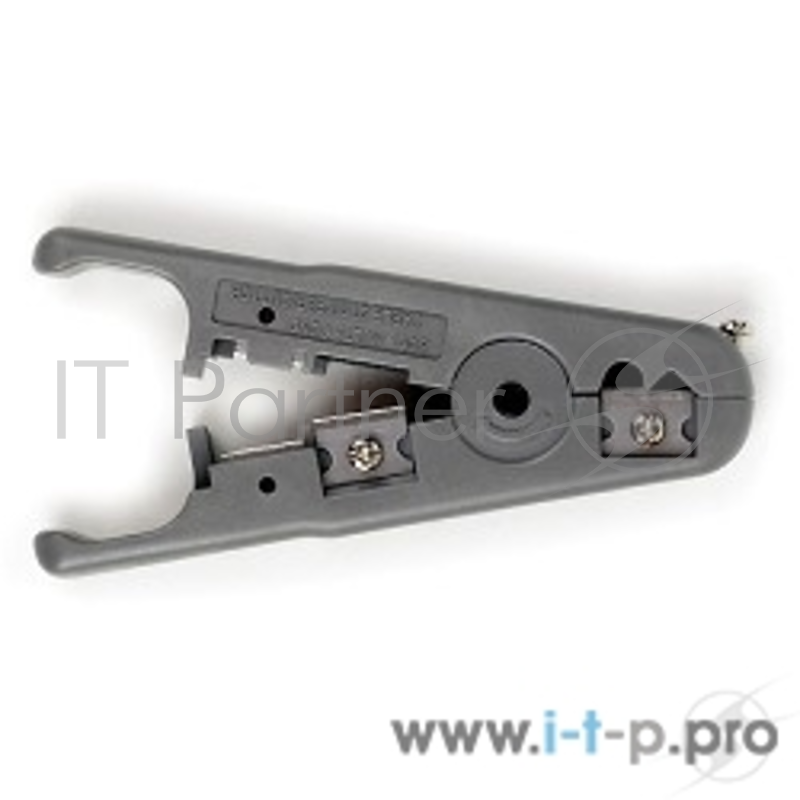 Монтажный инcтрумент Hyperline HT-S501A Инструмент для зачистки и обрезки витой пары (UTP/STP) и телефонного кабеля диаметром 3.2 -9 мм