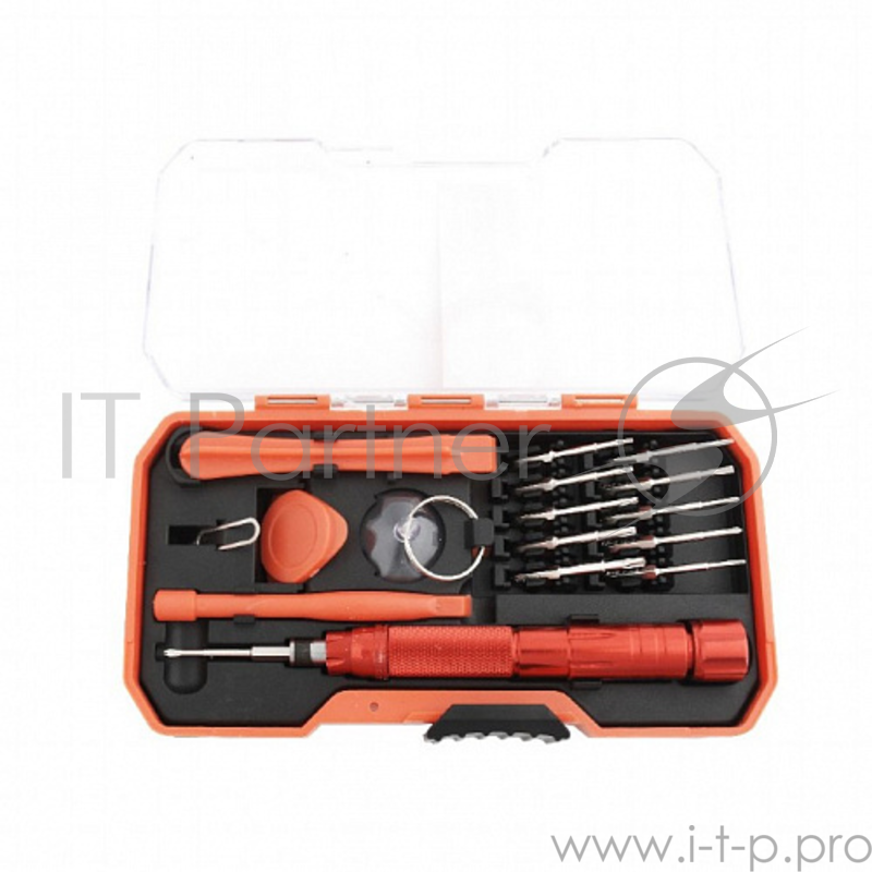 отвертка с набором бит Cablexpert TK-SD-04 (17 предметов)