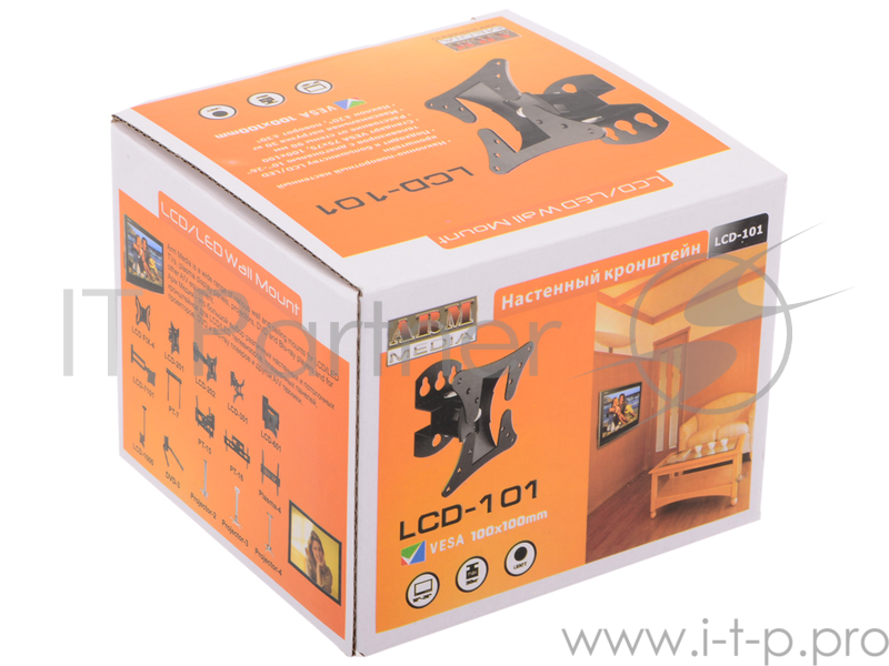Кронштейн ARM Media LCD-101 для LCD/LED ТВ 10
