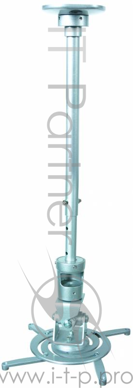 Кронштейн для проектора Cactus CS-VM-PR01L-AL серебристый макс.10кг настенный и потолочный поворот и наклон
