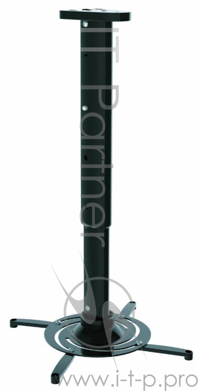 Кронштейн для проектора Cactus CS-VM-PR05L-BK черный макс.10кг настенный и потолочный поворот и наклон