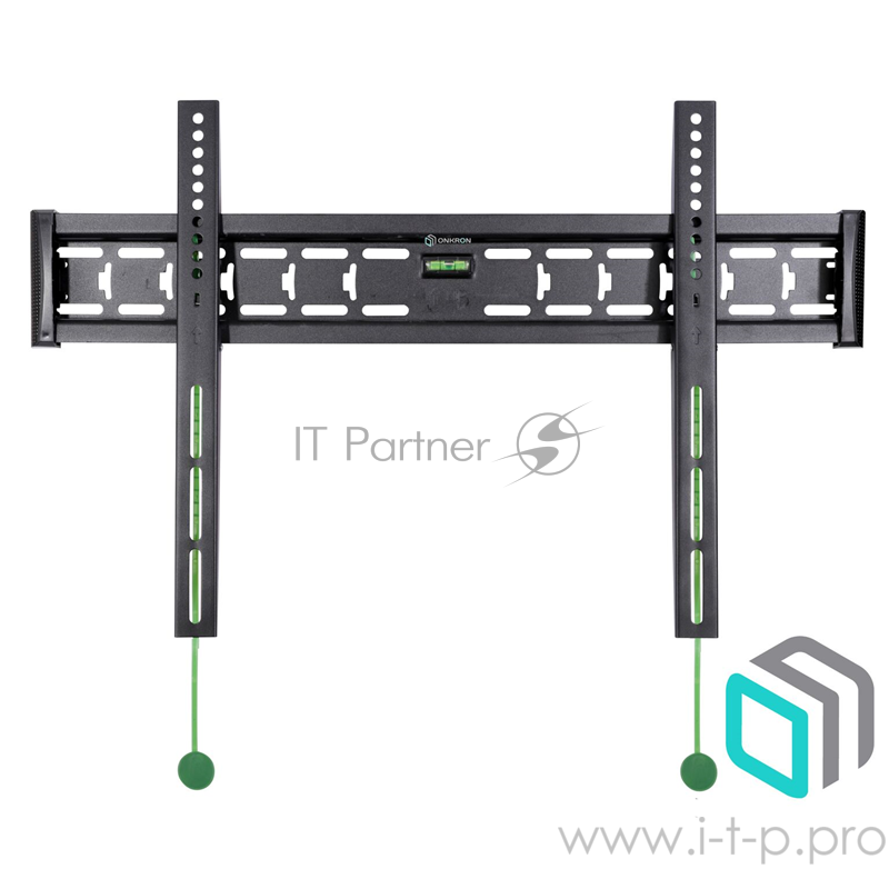 Кронштейн ONKRON Кронштейн ONKRON/ 40-65'' макс 400*600 наклон 0? от стены: 29мм макс вес 68,2кг, встр уровень