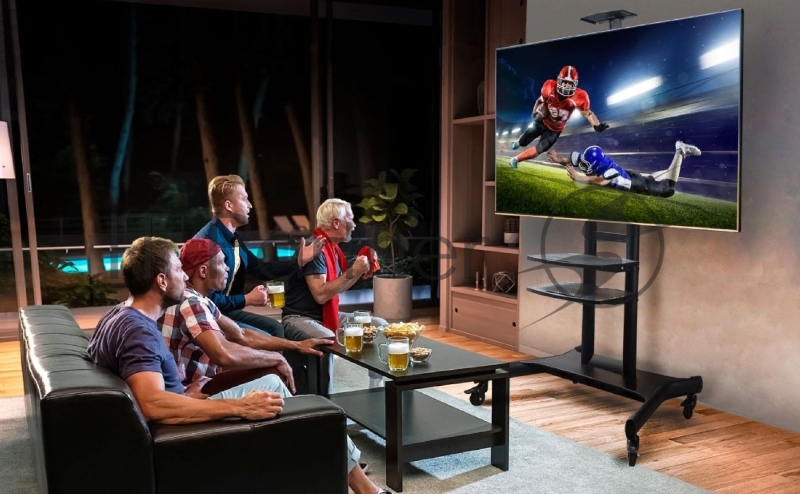 Мобильная стойка ONKRON на 1 ТВ Мобильная стойка ONKRON на 1 ТВ/ 55-80