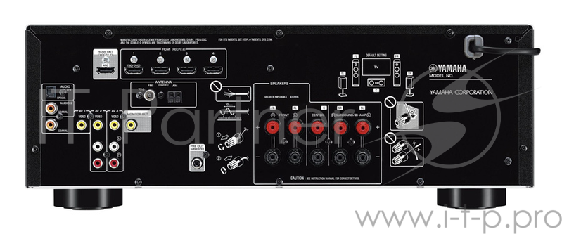 Ресивер AV Yamaha HTR-3072 5.1 черный