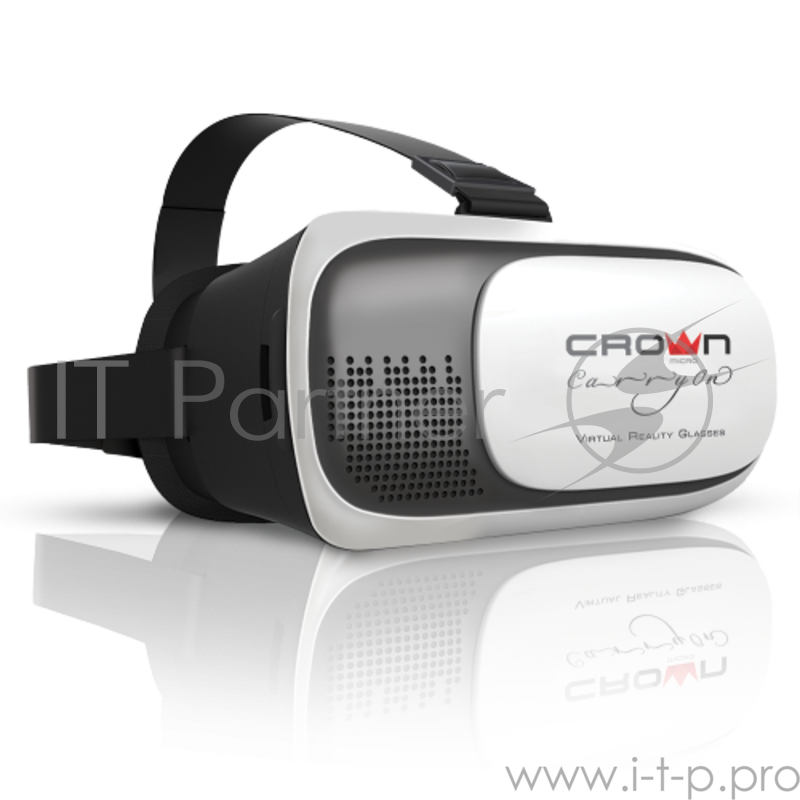 Очки виртуальной реальности Crown для смартфона CMVR-003 (Для смартфонов диагональю 3.5 - 6, регулировка линз под каждый глаз, угол обзора в 92-98°)