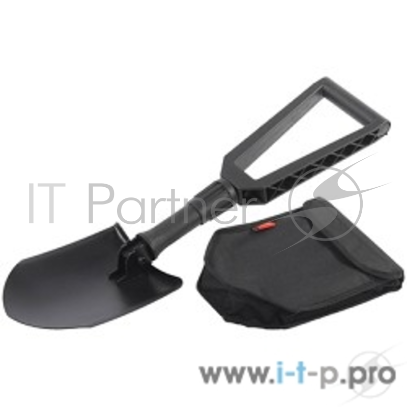 Лопата GRINDA складная, туристическая, в чехле, фиберглассовая рукоятка, 240 / 590 мм