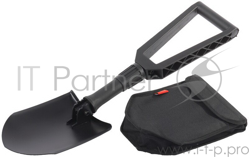 Лопата GRINDA складная, туристическая, в чехле, фиберглассовая рукоятка, 240 / 590 мм